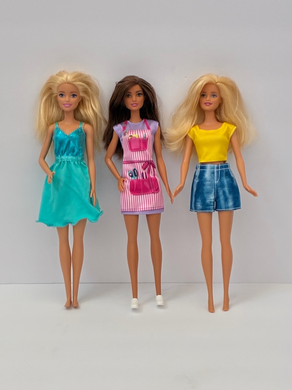 Mattel Barbie Fashion Dolls Lot of 3